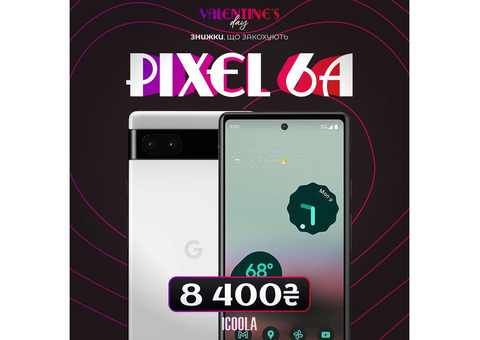 Google Pixel 6a бу - купити Pixel 6a в ICOOLA