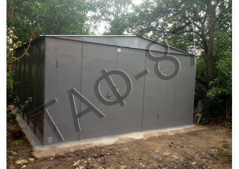 Гаражі металеві зі сталі 1,2/2,0 мм