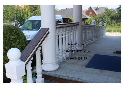 Плитка, балясини, сходи граніт, мрамор