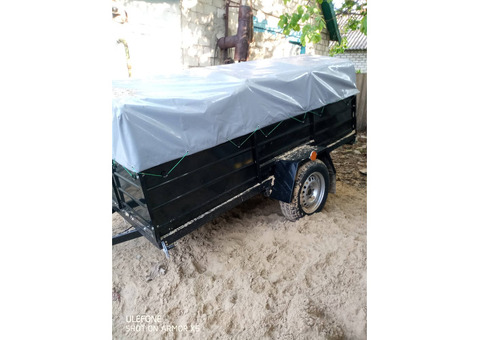 Кременчугский прицеп Днепр 21 с треугольным дышлом и другие модели