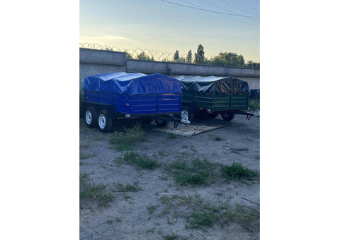 Двухосный усиленный прицеп 2.5*1.5*500 и другие размеры кат.Б, с регистрацией в МРЕО