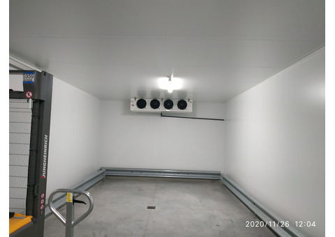 Шоковая заморозка,низькотемпературні камери для переробки ягідної продукції