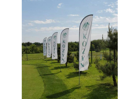 Мобільна реклама вашого бізнесу. Прапори-віндери від виробника.